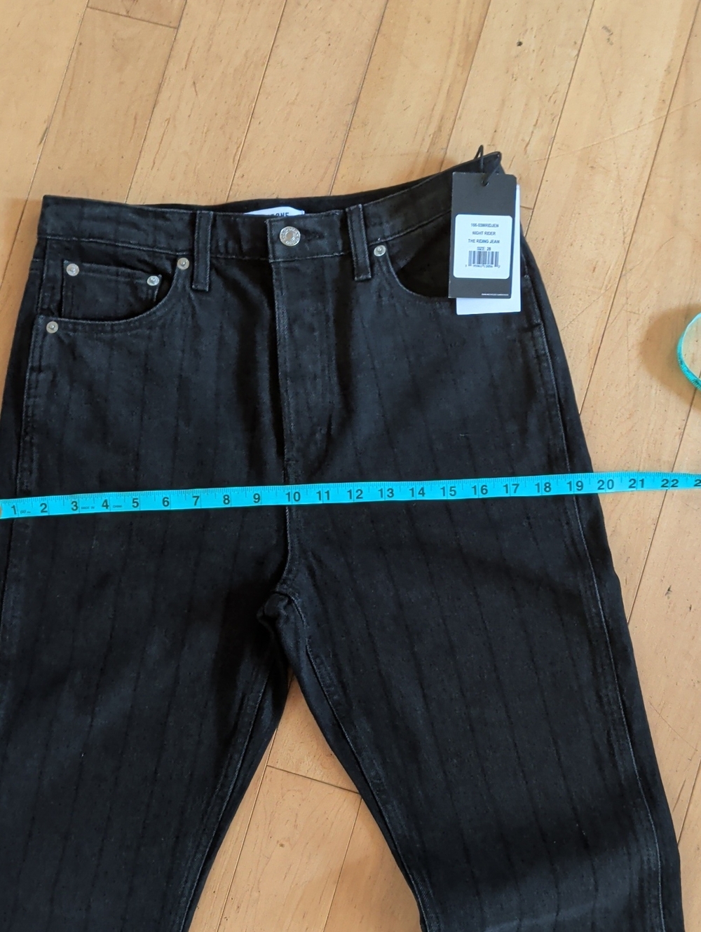 Re/Done The Riding Jean Night Rider - Picture 7 of 11